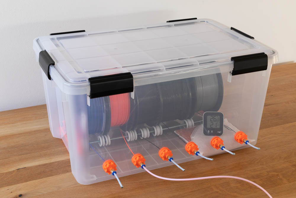 DIY Active Heating Filament Dry Box : r/functionalprint